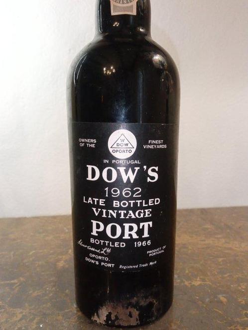 1962 Dows - Douro Late Bottled Vintage Port - 1 Bouteille, Collections, Vins