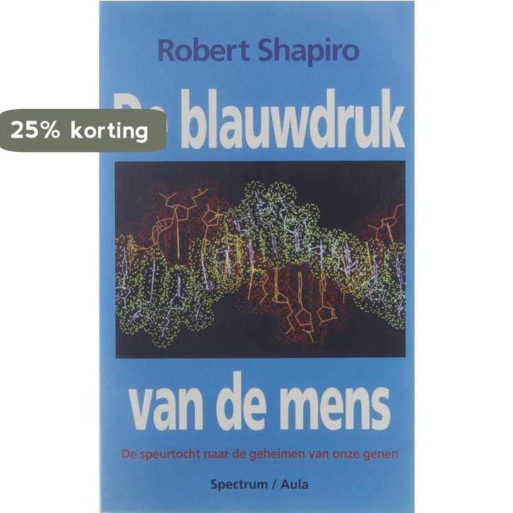 De blauwdruk van de mens / Aula 9789027429223 Shapiro, Livres, Science, Envoi