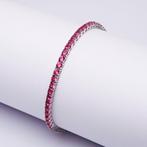 Zonder Minimumprijs - Armband Zilver - 4.75ct. tw. Robijn -, Nieuw