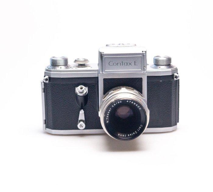 Contax E Lens – Carl Zeiss Jena Tessar 2.8/50 Single lens, Audio, Tv en Foto, Fotocamera's Analoog