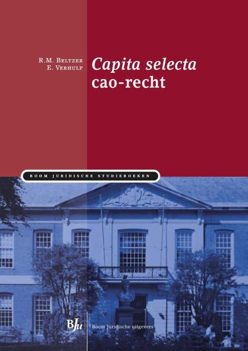 Boom Juridische studieboeken  -   Capita selecta cao-recht, Livres, Science, Envoi