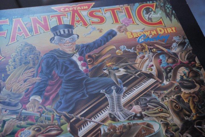 Elton John - CAPTAIN FANTASTIC - LP - 1ste persing - 1975, Cd's en Dvd's, Vinyl Singles