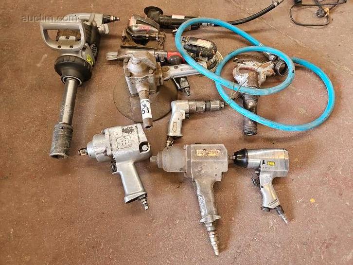 Diverse pneumatisch gereedschap (11x) Waaronder..., Doe-het-zelf en Bouw, Gereedschap | Overige machines, Ophalen