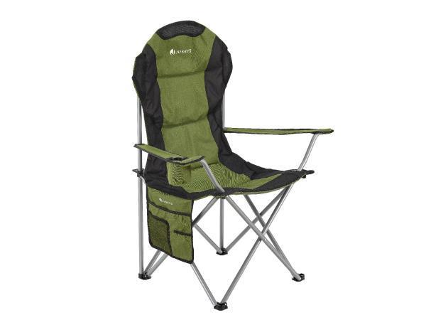 Veiling - Campingstoel / Vouwstoel Lido - Groen - Incl. Opbe, Caravans en Kamperen, Kampeermeubelen, Nieuw