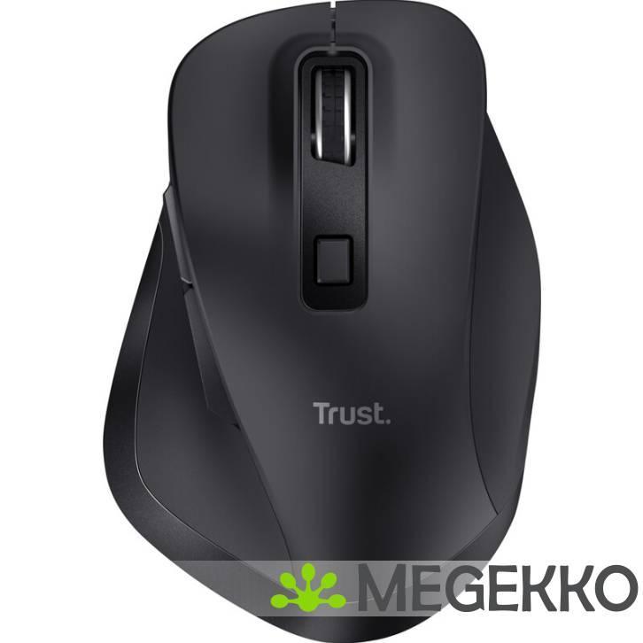 Trust Fyda Draadloze Ergonomische RF + Bluetooth Muis, Computers en Software, Overige Computers en Software, Nieuw, Verzenden
