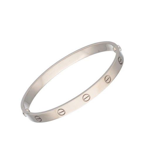 Cartier - Armband - Love - 18 karaat Witgoud, Handtassen en Accessoires, Armbanden