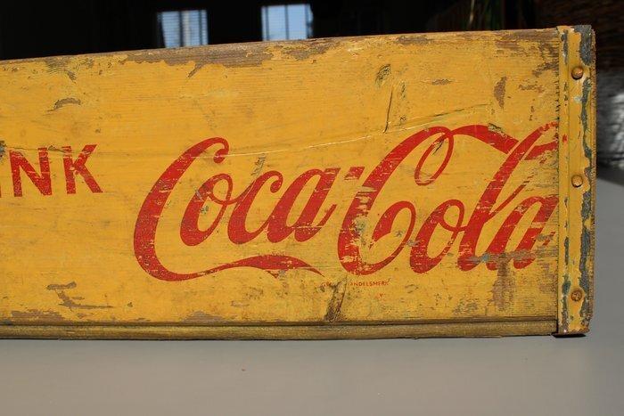Coca Cola Merchandise figuur - Hout - 1950-1960, Antiek en Kunst, Antiek | Wandborden en Tegels