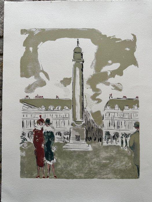 Kees Van Dongen (1877-1968) - Place vendome, Antiek en Kunst, Antiek | Overige Antiek