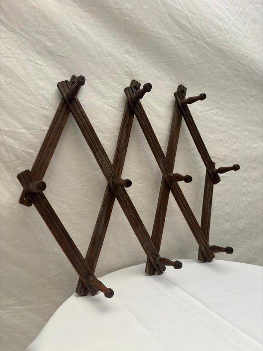 Kapstok - Antieke Uitklapbare Kapstok in Klassieke Stijl -, Antiek en Kunst, Curiosa en Brocante