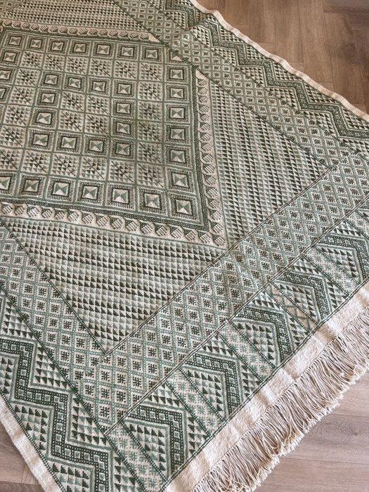 Berber Soumack - handgeweven - wol - gereinigd - kelim -, Huis en Inrichting, Stoffering | Tapijten en Vloerkleden
