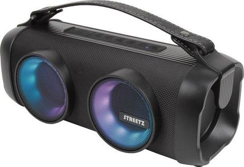 Streetz Bluetooth Boombox - Draagbare Speaker - Led-verli..., Telecommunicatie, Zenders en Ontvangers, Nieuw, Verzenden