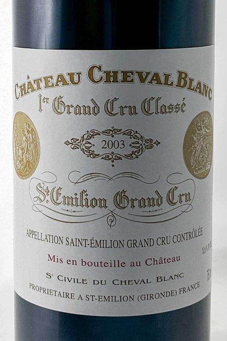 2003 Chateau Cheval Blanc - Saint-Émilion 1er Grand Cru, Verzamelen, Wijnen