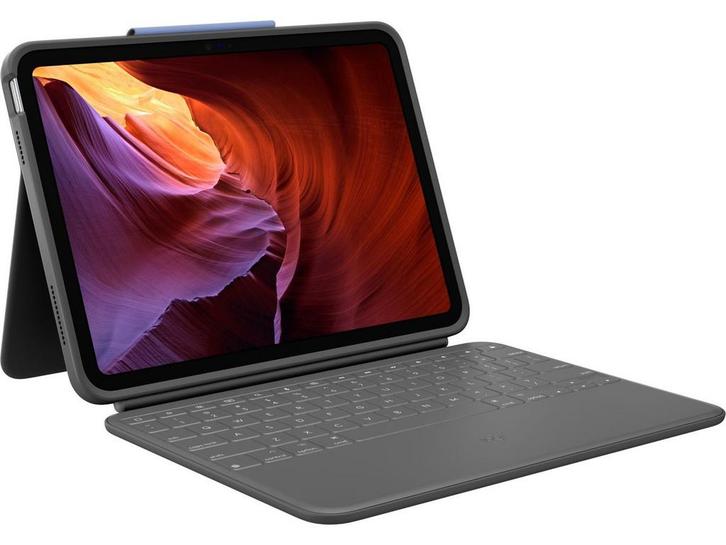 Logitech Rugged Folio - Toetsenbord - Kindbestendig -, Huis en Inrichting, Woonaccessoires | Overige, Zo goed als nieuw, Verzenden