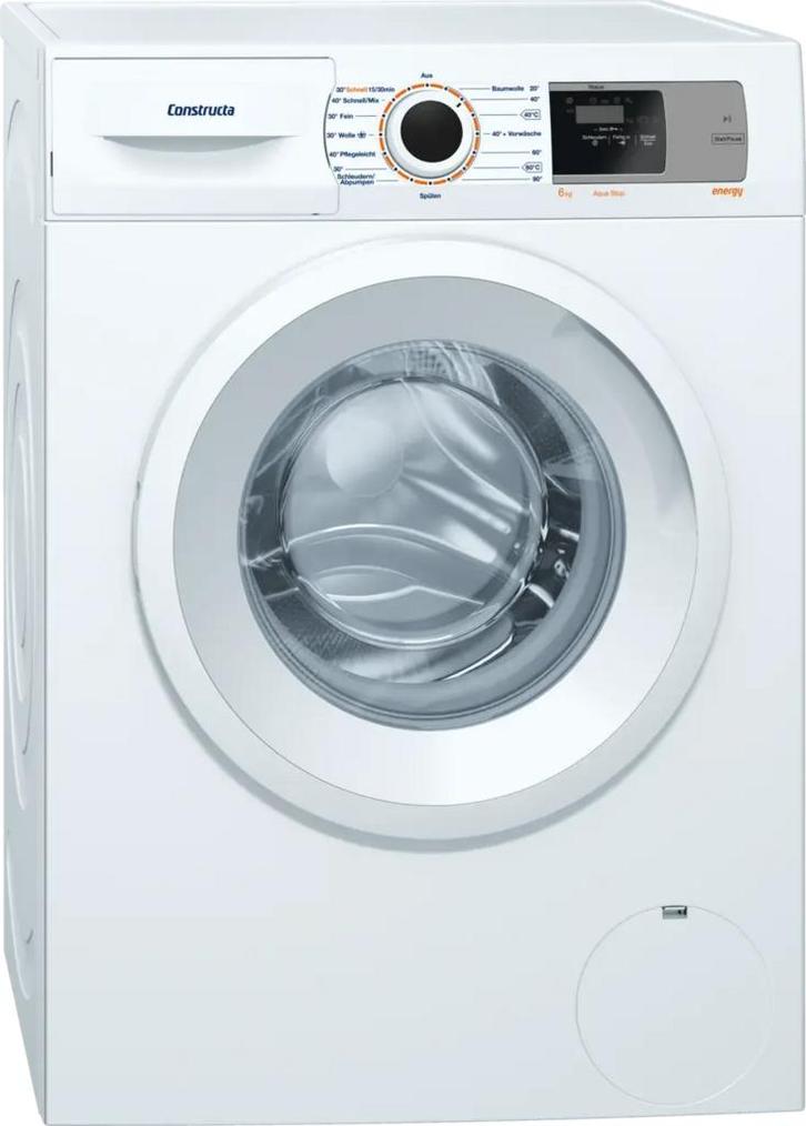 Constructa Cwf14n00 Wasmachine 6kg 1400t, Elektronische apparatuur, Wasmachines, Ophalen of Verzenden