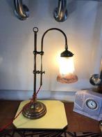 Lampe de table - Laiton, Verre - GV Croismare, Antiek en Kunst