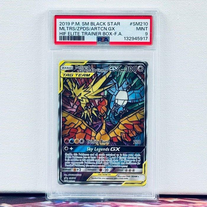 Pokémon Graded card - Moltres Zapdos Articuno SM210 -, Hobby en Vrije tijd, Verzamelkaartspellen | Pokémon