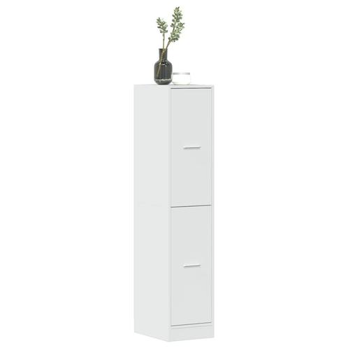 vidaXL Apothekerskast 30x41x144,5 cm bewerkt hout hoogglans, Huis en Inrichting, Kasten | Overige, Nieuw, Verzenden