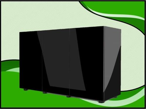 Glossy 150cm aquarium meubel zwart ( kasten, Meubels ), Dieren en Toebehoren, Vissen | Aquaria en Toebehoren, Nieuw, Verzenden