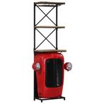 vidaXL Wijnkast tractor 49x31x172 cm massief mangohout, Huis en Inrichting, Woonaccessoires | Wijnrekken, Verzenden, Nieuw