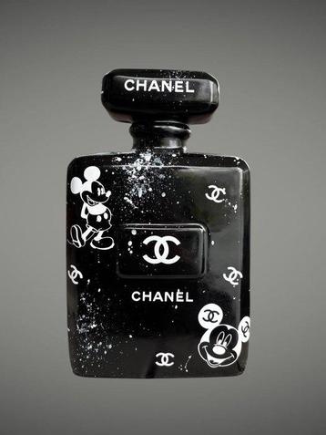 AmsterdamArts - XL Chanel X Mickey Mouse perfume bottle