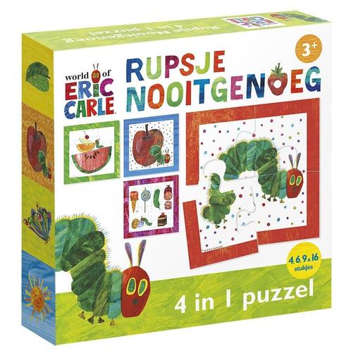 Rupsje Nooitgenoeg 4- In 1 Puzzel, Hobby & Loisirs créatifs, Articles de fête, Envoi