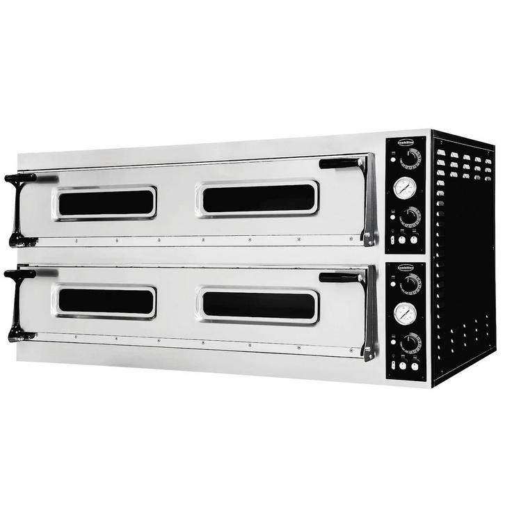 Pizzaoven Dubbel Groot | 6+6 40Øcm | 20,4kW |, Zakelijke goederen, Horeca | Keukenapparatuur, Nieuw in verpakking, Verzenden