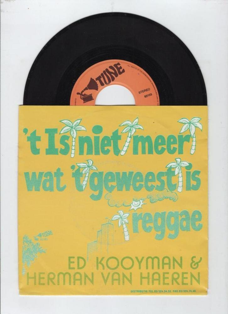 Ed Kooyman & Herman Van Haeren – T-Is-Niet-Meer-Wat-T-Gewe, Cd's en Dvd's, Vinyl Singles, Ophalen of Verzenden