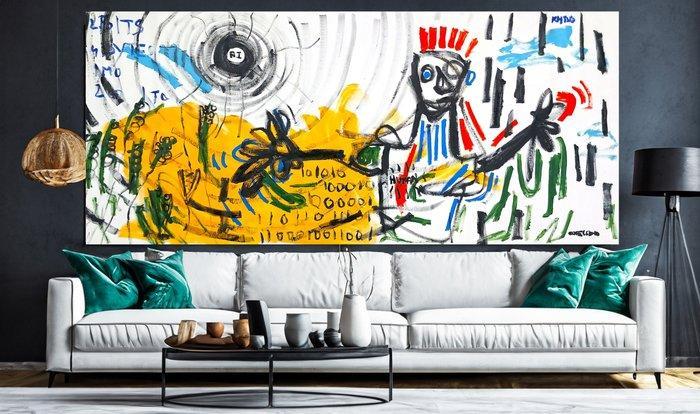 0xec6d0 (XX-XXI) - La chute dIcare - XXL, Antiek en Kunst, Kunst | Schilderijen | Modern