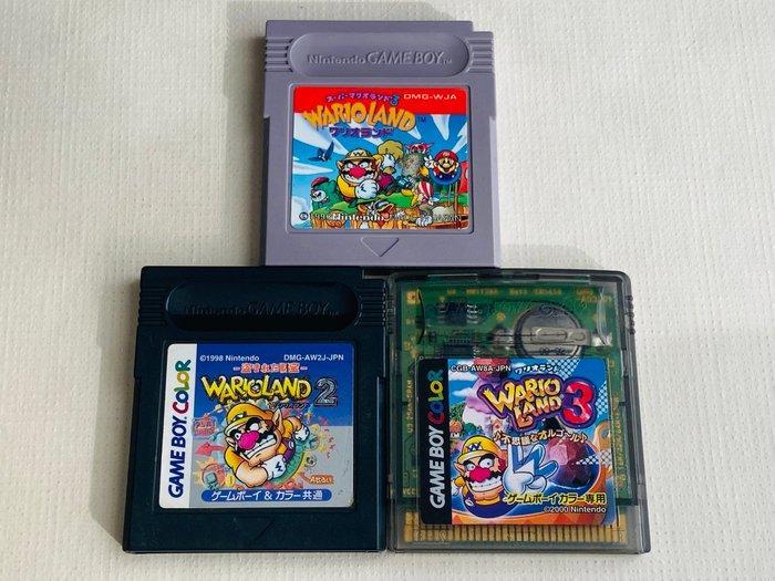 Nintendo - Gameboy Color - Wario Land 1 2 3 Set ( Japanese ), Games en Spelcomputers, Spelcomputers | Overige Accessoires