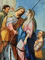 Franse school (XVIII) - Visitazione al tempio, Antiek en Kunst, Kunst | Schilderijen | Klassiek