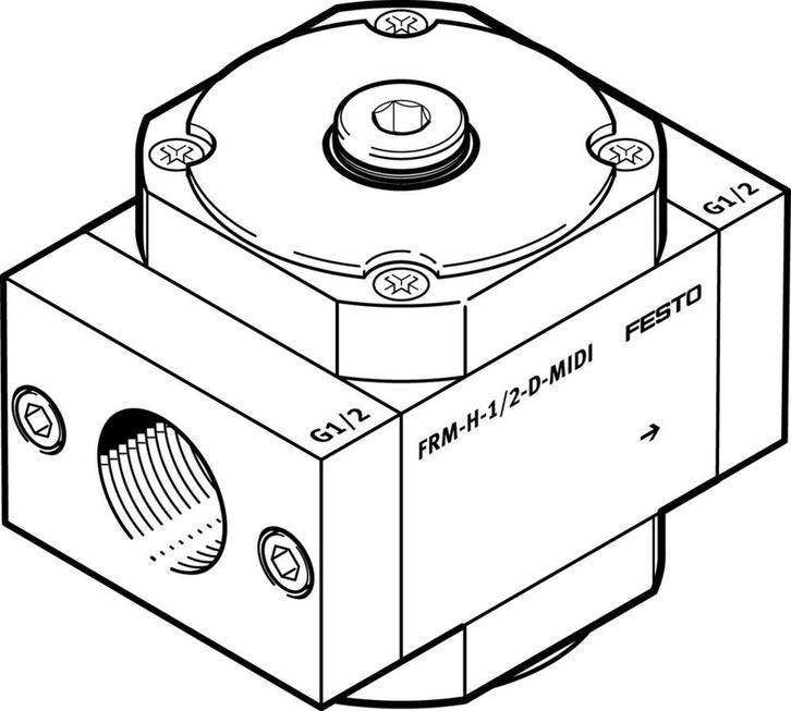 Festo Module De Dérivation G1/4 0.2-16bar 3100l/min Midi -, Bricolage & Construction, Outillage | Autres Machines, Envoi