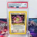Pokémon Graded card - Team Rockets Meowth #18 Black Star, Nieuw