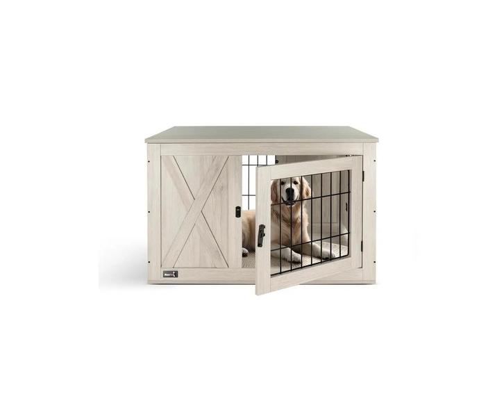 MaxxPet Houten Hondenbench 96x61x64cm (Hondenbenches, Dier), Dieren en Toebehoren, Hondenbenches, Nieuw, Ophalen of Verzenden