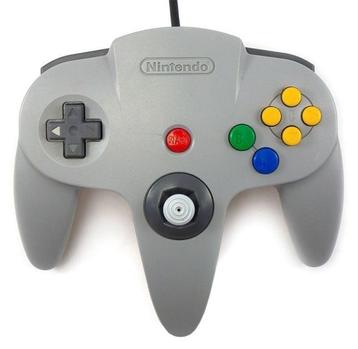 Nintendo 64 Controller Grijs Origineel (Pookje Lam), Ophalen of Verzenden