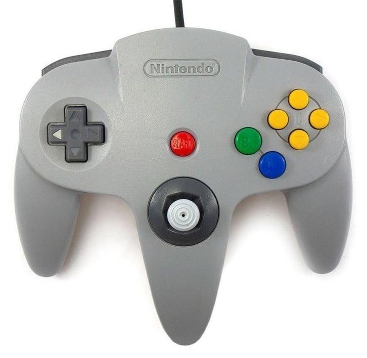 Nintendo 64 Controller Grijs Origineel (Pookje Lam), Games en Spelcomputers, Spelcomputers | Nintendo 64, Zo goed als nieuw, Ophalen of Verzenden