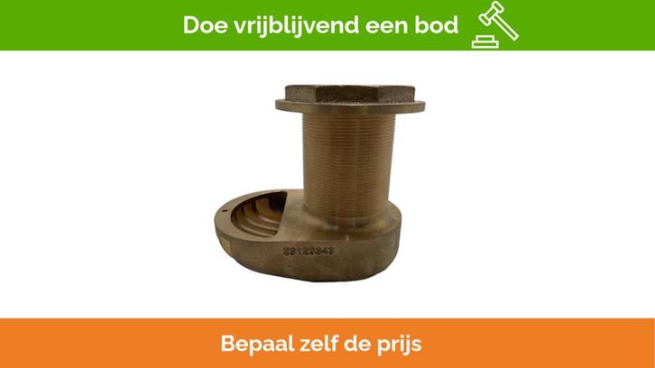 Bieden: Volvo Penta 2.5 inch brons water strainer - 23123343, Watersport en Boten, Bootonderdelen, Ophalen of Verzenden