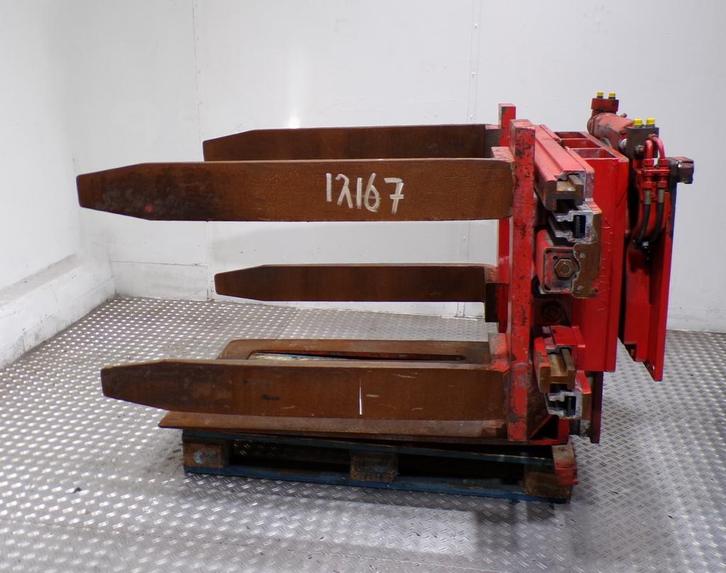 Meyer Palletkeerder met hydraulisch verstelbare plaat, Zakelijke goederen, Machines en Bouw | Heftrucks en Intern transport, Overige aandrijving