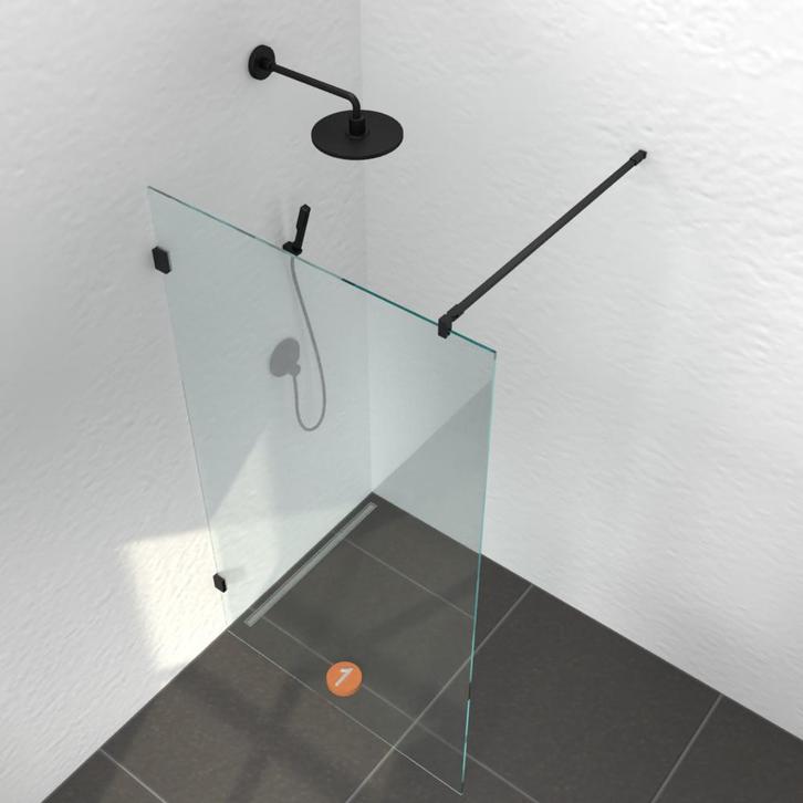 Inloopdouche enkele wand, Doe-het-zelf en Bouw, Sanitair, Nieuw, Verzenden