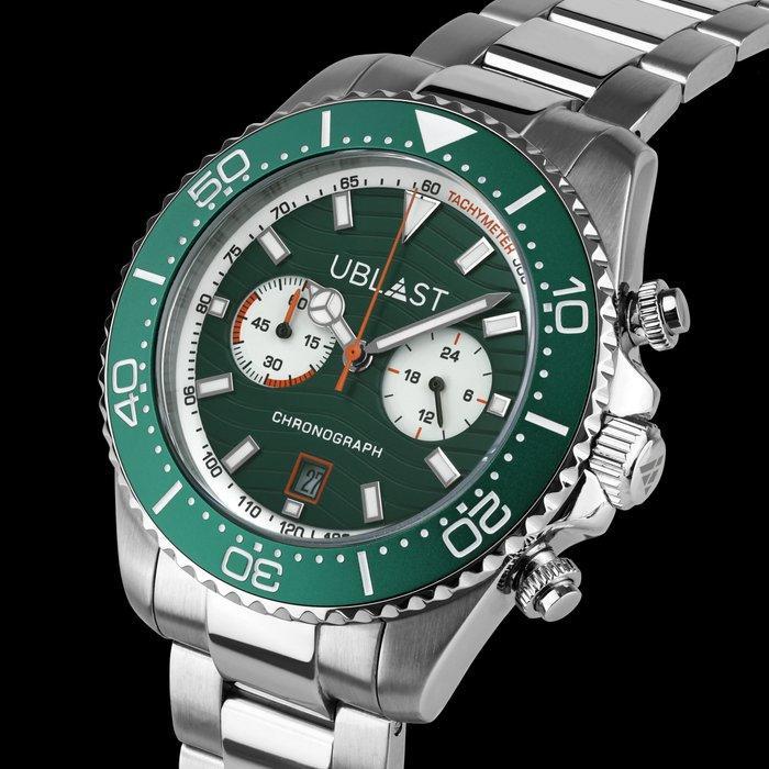 Ublast - Velocity Plus - Sapphire Glass - REF.UBVLCP42GNWH -, Handtassen en Accessoires, Horloges | Heren