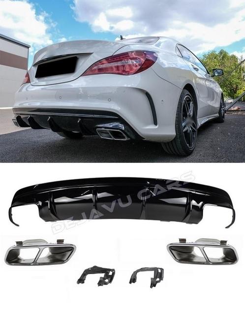 Facelift CLA45 AMG Look Diffuser voor Mercedes Benz CLA-Klas, Auto diversen, Tuning en Styling, Ophalen of Verzenden