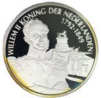 Nederland. Silver Medal (.925) N.D - William II – King of