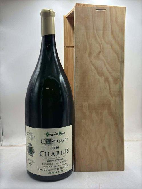 2020 Raoul Gautherin & Fils Vieilles Vignes - Chablis - 1, Verzamelen, Wijnen