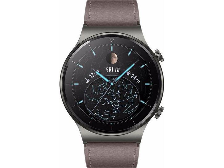 Huawei Watch GT 2 Pro - Smartwatch - Titanium body, Handtassen en Accessoires, Smartwatches, Zo goed als nieuw, Verzenden