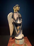 sculptuur, Angel - 35 cm - Hout, Antiek en Kunst