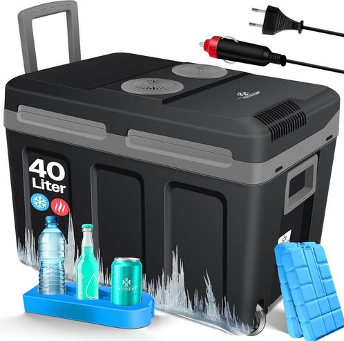 KESSER® Thermo-Elektrische Koelbox – 40L – 12V/230V – Zwart, Huis en Inrichting, Woonaccessoires | Overige, Verzenden