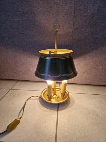 Bouilotte lamp - Verguld messing beschikbaar voor biedingen