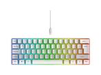 ISY -   Mini Toetsenbord Azerty Rgb - Wit, Informatique & Logiciels, Claviers, Verzenden