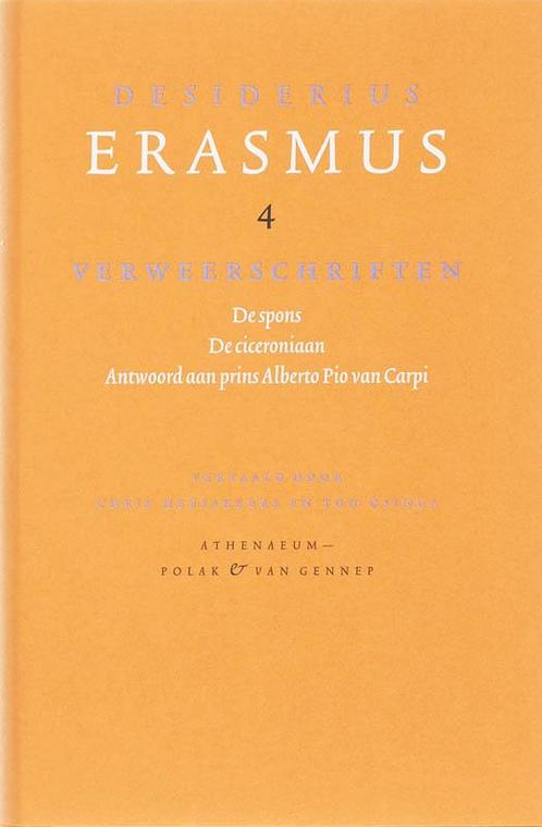 Verweerschriften / Verzameld werk van Desiderius Erasmus / 4, Boeken, Romans, Zo goed als nieuw, Verzenden