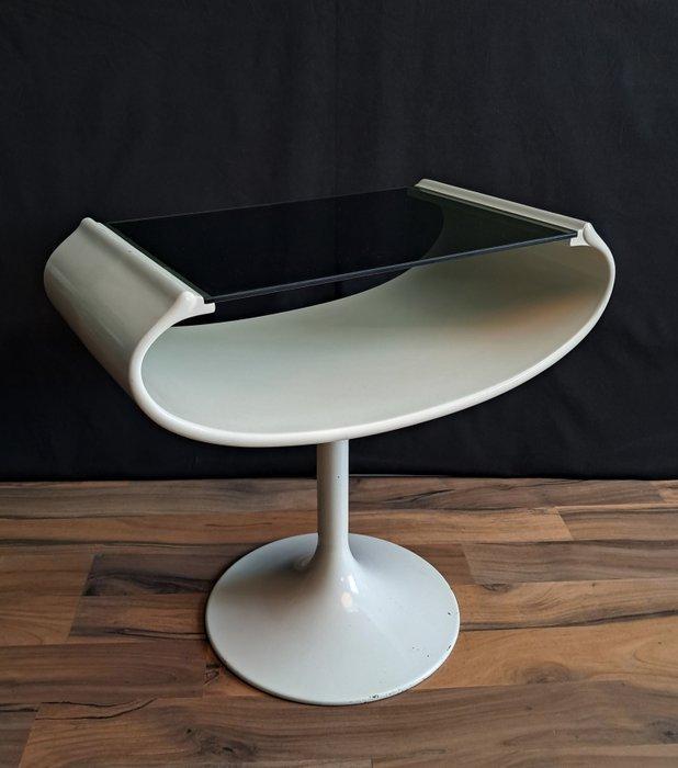 Opal Möbel - Salontafel - Glas, Hout - bijzettafel, Antiek en Kunst, Kunst | Designobjecten
