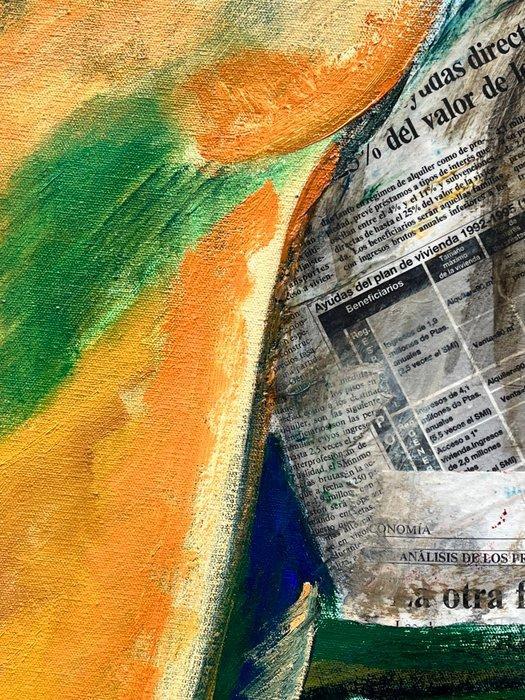 M. Burgaz - Tacones cercanos XXL, Antiek en Kunst, Kunst | Schilderijen | Modern